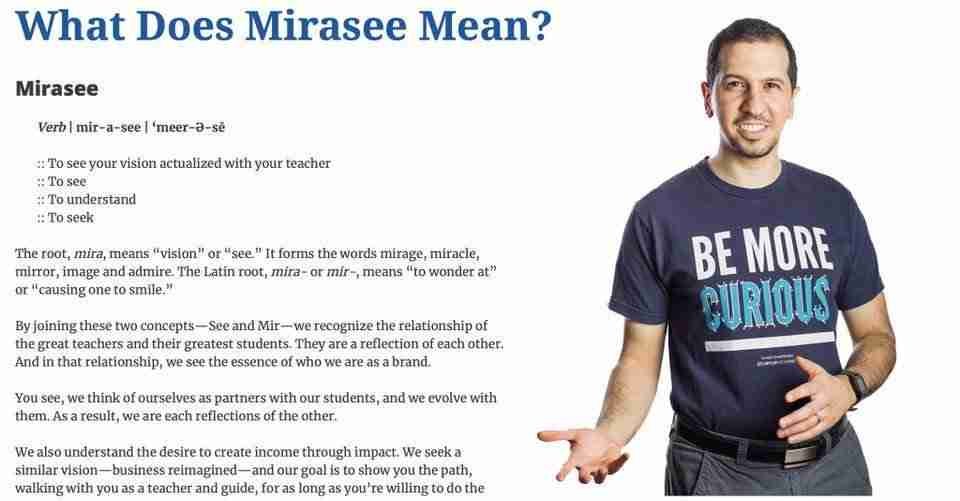 Mirasee